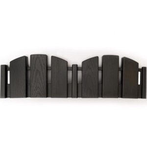 EasyFlex Landscape Edging Kit Black Plastic 4.5”x10’