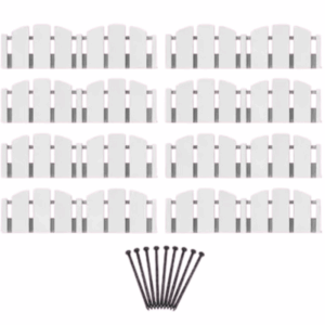 EasyFlex White Plastic Landscape Edging Kit 10’