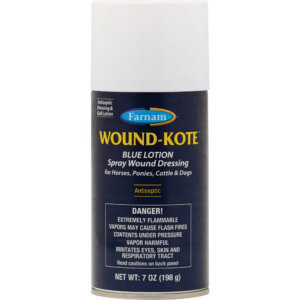 Farnam Wound-Kote Blue Lotion Spray Wound Dressing 7 oz