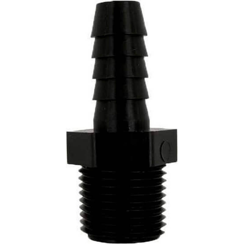Fimco Hose Barb Poly Fitting 1_2” MPT 1_4”