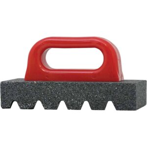Gator Silicon Carbide Rubbing Brick w Handle 1-1_2”x3-1_2”x8”