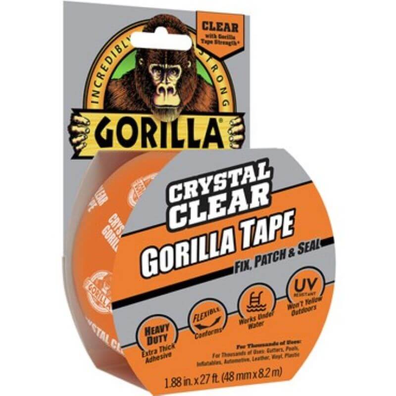 Gorilla Clear Repair Tape 1.88 in x 9 yd