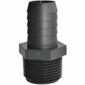 Green Leaf A3434P Adapter 3/4″ MPT X 3/4″ HB for hoses