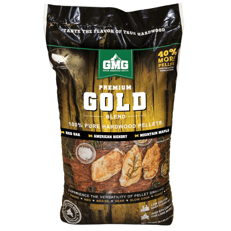 Green Mountain Grills Premium Gold Blend Grilling Pellets 28 lb