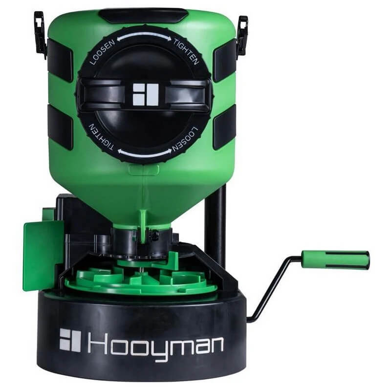 Hooyman Manual Chest Mount Broadcast Spreader 35 lb