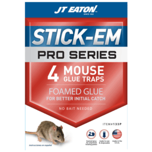 JT Eaton Stick-Em Pro Series Small Glue Board Traps 4 pk