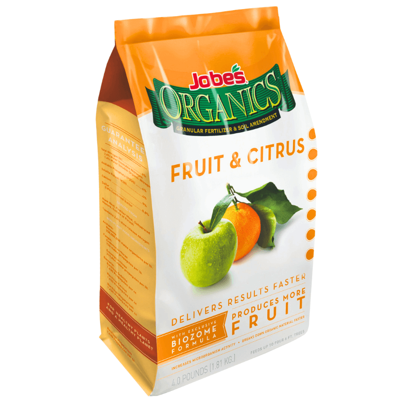 Jobe’s Organic Fruit & Citrus Fertilizer 3-5-5 NPK 4 lbs