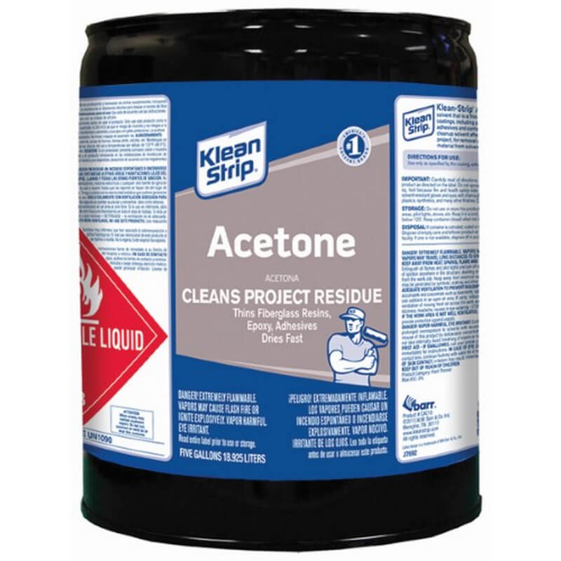 Klean Strip Acetone Thinner Liquid 5 gal