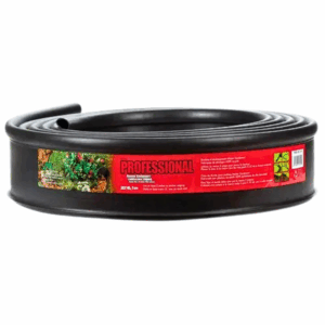 Master Mark Master Gardener Plus Black Plastic Lawn Edging 4-3/4”x20’