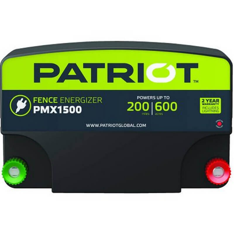 Patriot PMX1500 Electric Fence Energizer 110V
