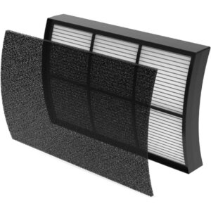 Pure Enrichment Genuine 2-in-1 True HEPA Replacement Air Purifier Filter 1/4”x5-3/4”