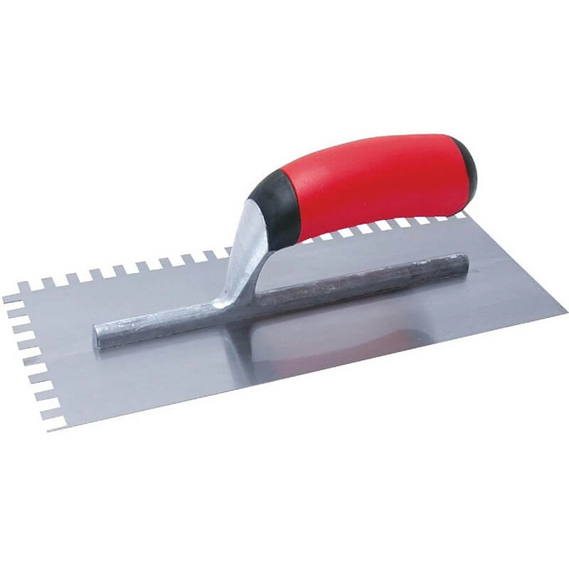 QLT Square Notched Trowel 4-1/2”x11”