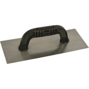 QLT V-Notch Trowel 3/16”x9”x4”