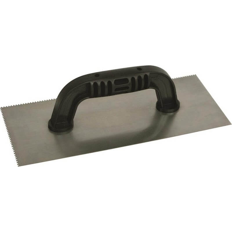 QLT V-Notch Trowel 3/16”x9”x4”