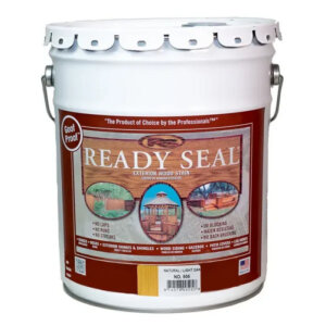 Ready Seal Light Oak Oil-Based Semi-Transparent Exterior Wood Stain & Sealer 5 gal