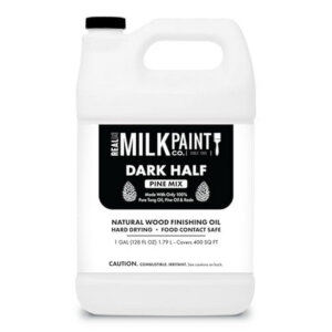 Real Milk Paint Dark Half Pine Mix Tung Oil 1 gal