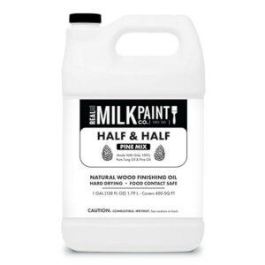 Real Milk Paint Half & Half Pine Mix Tung Oil 1 gal