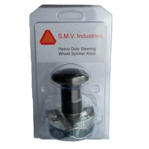 S.M.V. Industries Heavy Duty Steering Wheel Spinner Knob with Bracket