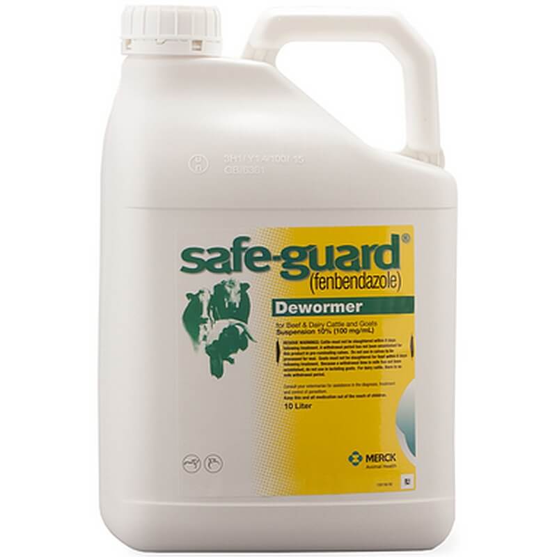 Safe-Guard 10% Cattle & Sheep Dewormer Suspension 1 gal
