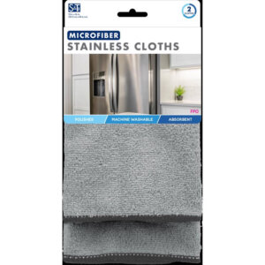 Schroeder & Tremayne Microfiber Cleaning Cloths 12”x16” 2 pk