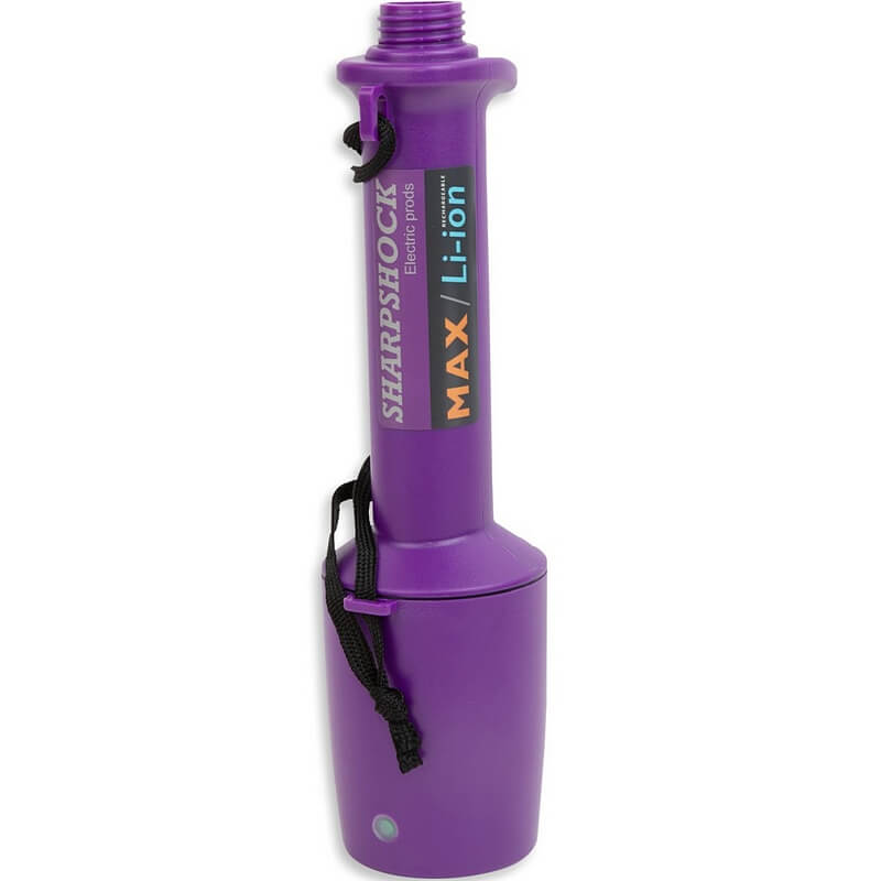 Sharpshock Max Rechargable Lithium Battery Livestock Prod Handle