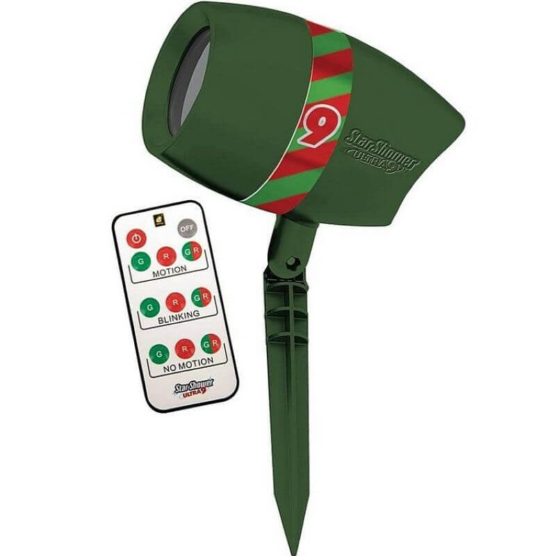 Star Shower Bulbhead Laser Light with Remote Control