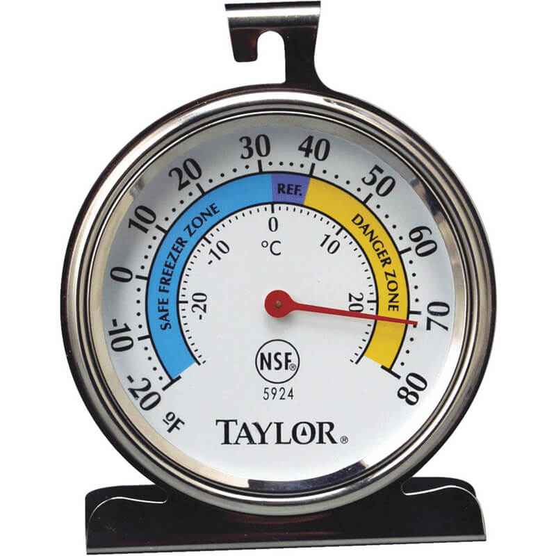 Taylor Classic Freezer-Refrigerator Thermometer 3”