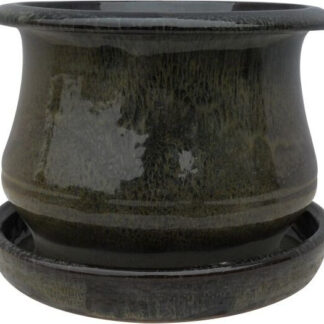 Tresndspot Low Bell Green Planter 6 inch