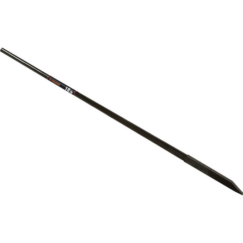 Truper Rat-Tail Pinch Point Crowbar 18 lb 60”