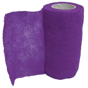 Wrap-It-Up Flexible Purple Bandage 4”x5yd