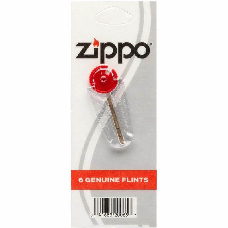 Zippo Genuine Lighter Flints 6 pk