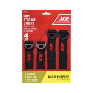 Ace Multi-Purpose Plastic Rope Storage Straps 4 pk
