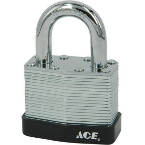 Ace Steel Double Locking Padlock 1-3/8”x1-3/4”x1-1/16”