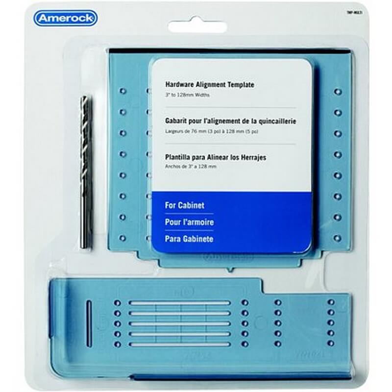 Amerock Universal Cabinet Doors & Drawers Installation Template