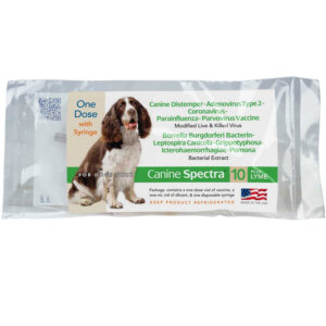 Canine Spectra 10 Plus Lyme Vaccine with Syringe 1 Dose
