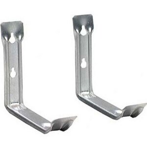 Crawford Galvanized Steel Utility Hang Up Brackets 7-1/2” 2 pk