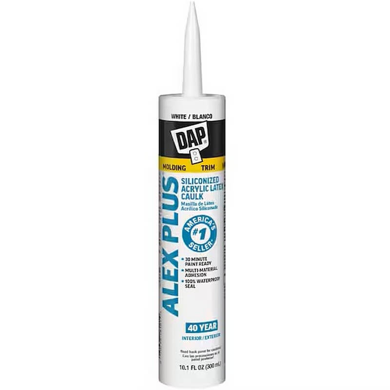 DAP Alex Painter’s White Acrylic Latex Caulk 10.1 oz