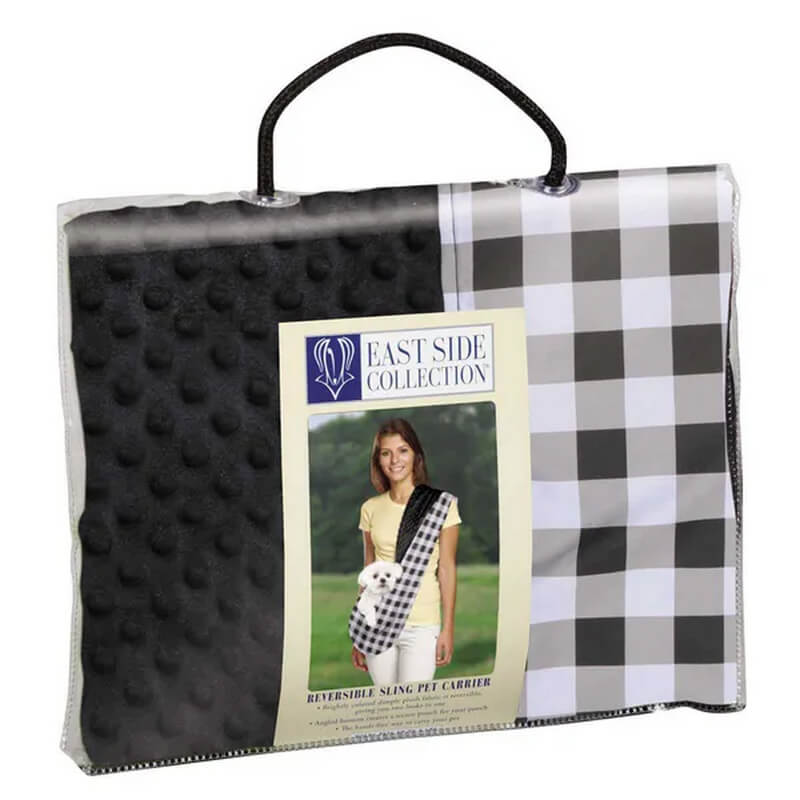 East Side Collection Plaid Pet Sling