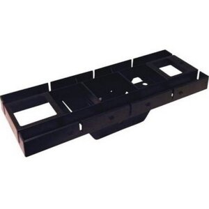 Gibraltar Patriot Black Plastic Mailbox Mounting Bracket