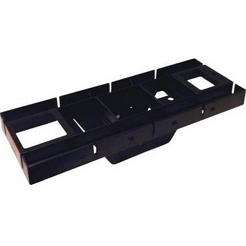 Gibraltar Patriot Black Plastic Mailbox Mounting Bracket
