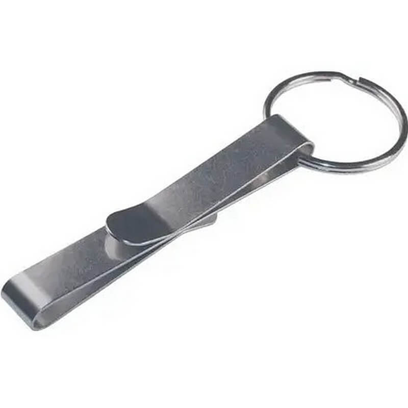 Hillman Metal Silver Belt Hooks & Pocket Chains Key Clip