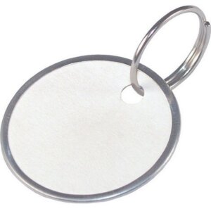 Hillman Paper Key Tags with Wire Ring 1-1/4” 25 pk
