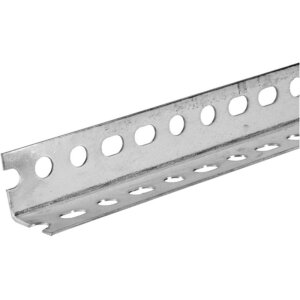 Hillman Zinc-Plated Steel Slotted Angle 1-1/2”x4’