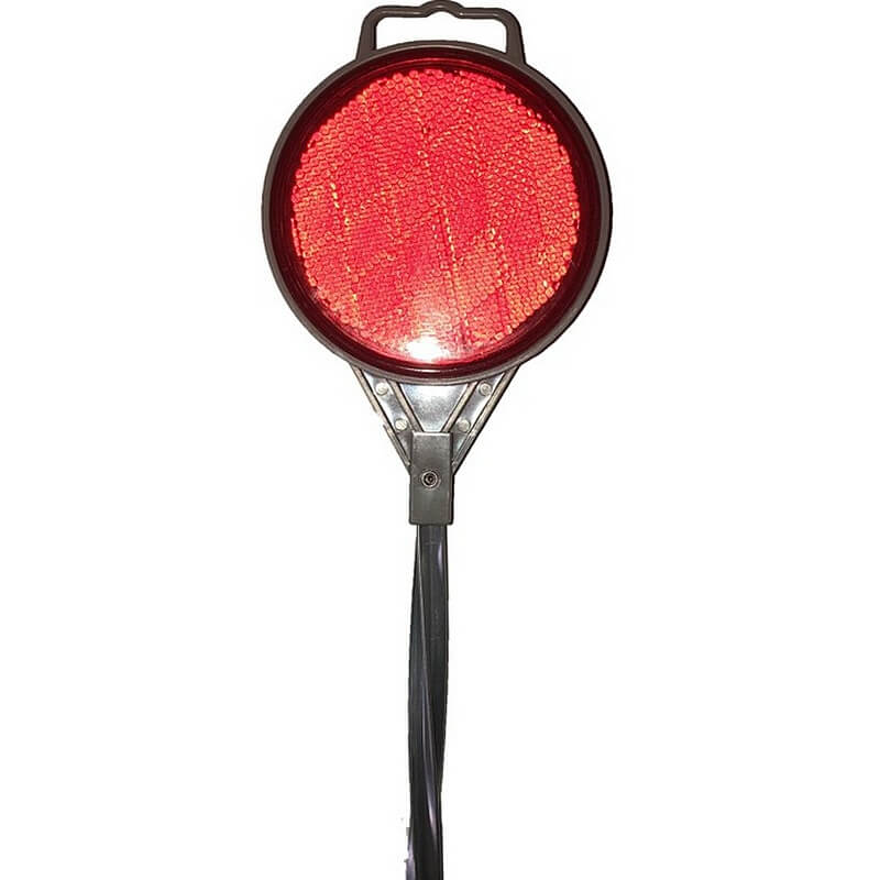 Home Plus Round Red Driveway Marker 48”