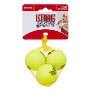 KONG SqueakAir Tennis Ball Dog Toys 3 pk