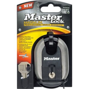 Master Lock Magnum Ball Bearing Shrouded Steel Padlock 2-5/16”