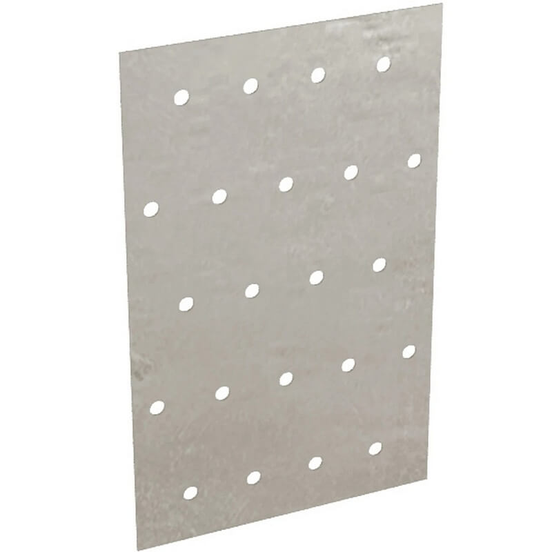 MiTek Galvanized Steel Truss Mending Plate 20 ga 3-1/8”x5”