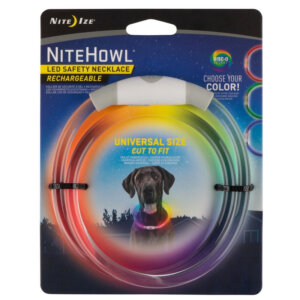 Nite Ize NiteHowl Rechargeable LED Safety Dog Collar 27”