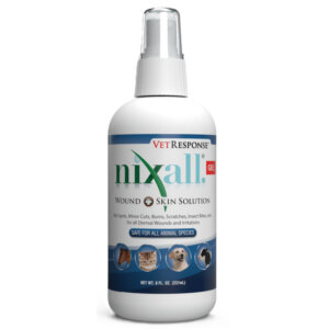 Nixall VetResponse Wound & Skin Hydrogel Solution 8 oz