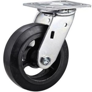 Projex Hard Rubber Swivel Caster 410 lb 6”